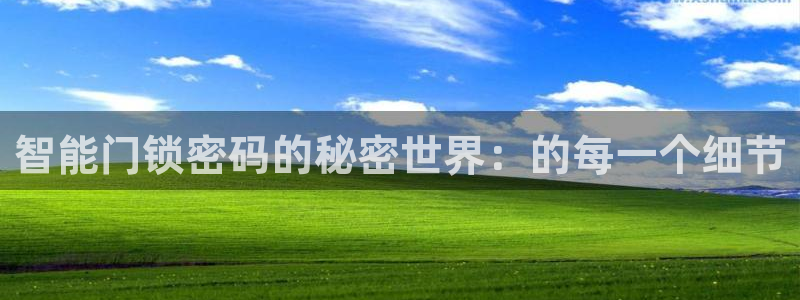 开丰娱乐官网登录网址：智能门锁密码的秘密世界：的每一个细节