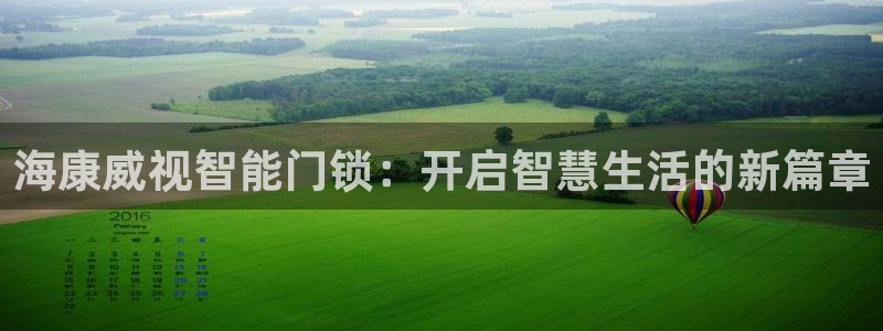 开丰娱乐日：海康威视智能门锁：开启智慧生活的新篇章