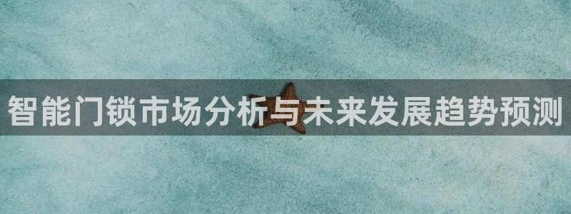 开丰娱乐平台登录网址：智能门锁市场分析与未来发展趋势预测
