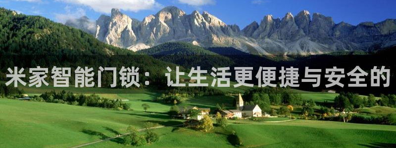开丰娱乐趣 7O935：米家智能门锁：让生活更便捷与安全的
