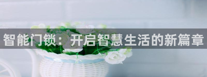开丰娱乐后7O667：智能门锁：开启智慧生活的新篇章