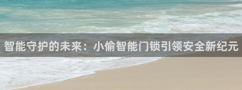 开丰娱乐官网平台网址：智能守护的未来：小偷智能门锁引领安全新
