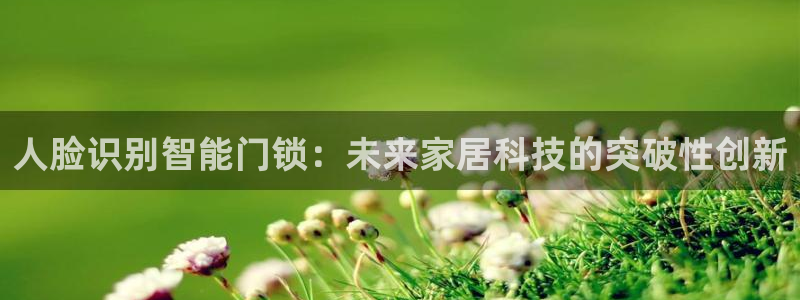 开丰娱乐下载安装：人脸识别智能门锁：未来家居科技的突破性创新