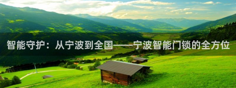 开丰娱乐怎么开转点：智能守护：从宁波到全国——宁波智能门锁的