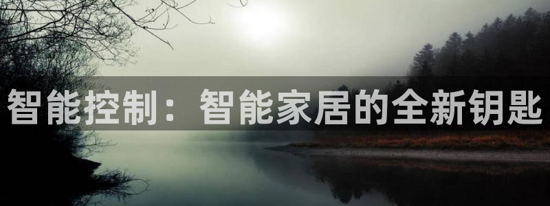 开丰娱乐官网电话：智能控制：智能家居的全新钥匙