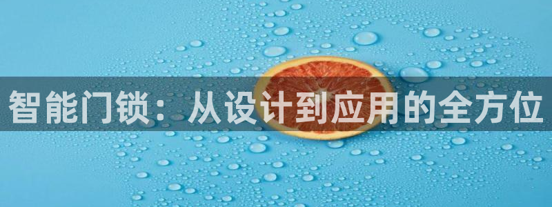 开丰娱乐日：智能门锁：从设计到应用的全方位