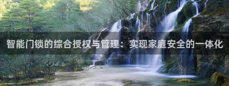 开丰娱乐主管：智能门锁的综合授权与管理：实现家庭安全的一体化