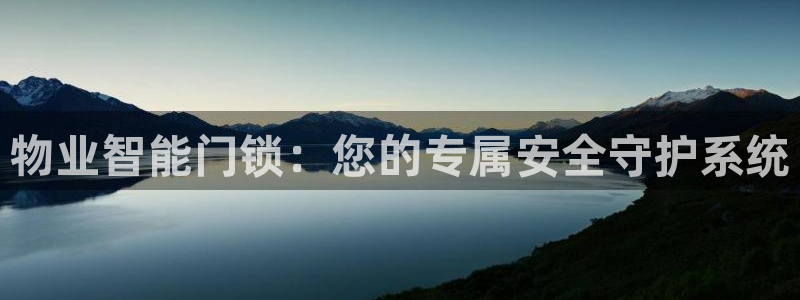 开丰娱乐地址查询：物业智能门锁：您的专属安全守护系统